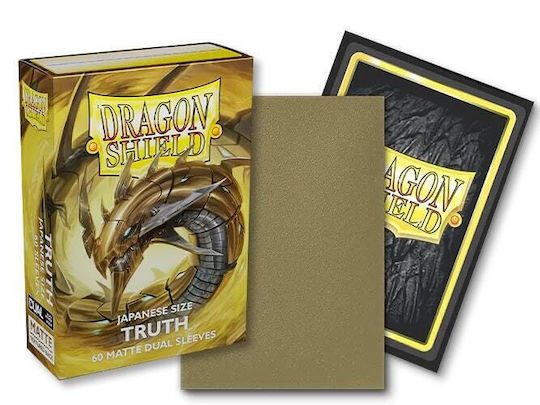 Dragon Shield Японски Малък Размер Матирани Двойни Ръкави За Карти Японски Размер 60 бр