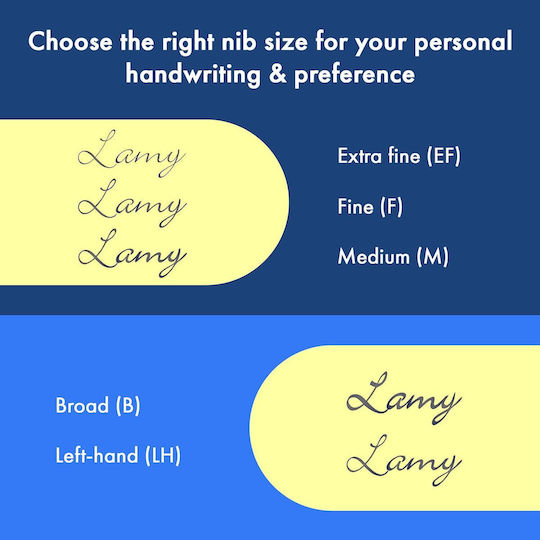Lamy Safari 019 Πένα Γραφής Medium Μαύρη από Πλαστικό