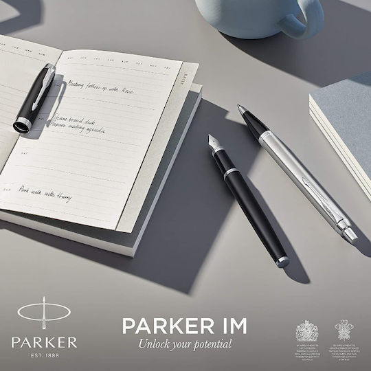 Parker IM Essential Writing Pen Medium Black made of Steel
