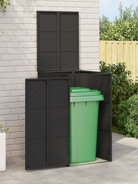 vidaXL Καναπές Σκύλου Μαύρος 115x80εκ. vidaXL Καναπές Σκύλου Μαύρος 115x80εκ.
