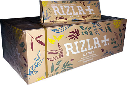 Rizla Natura Χαρτάκια Στριφτού Τσιγάρου 50 φύλλα 50τμχ