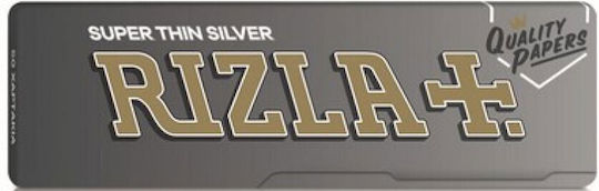 Rizla Ασημί Χαρτάκια Στριφτού Τσιγάρου 60 φύλλα 1τμχ
