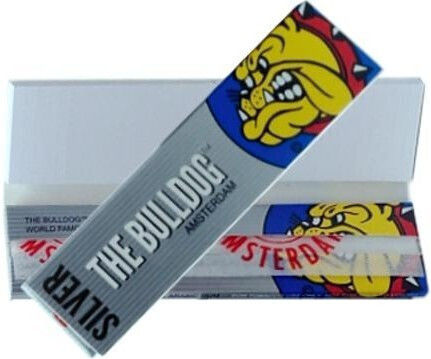 The Bulldog Amsterdam Foițe de Țigări Rulate Slim King Size cu Hârtie de țigări 33 foi 1buc