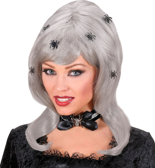 Αποκριάτικη Περούκα Ίσια Γκρι για Halloween