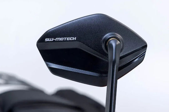 SW-Motech Огледала за мотоциклет за Ducati Чудовище 2бр Черен