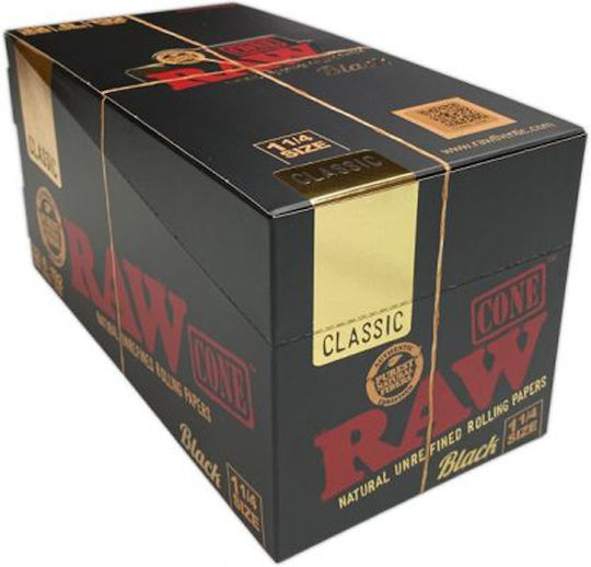 Raw Τσιγαροσωλήνες Medium Μαύρο