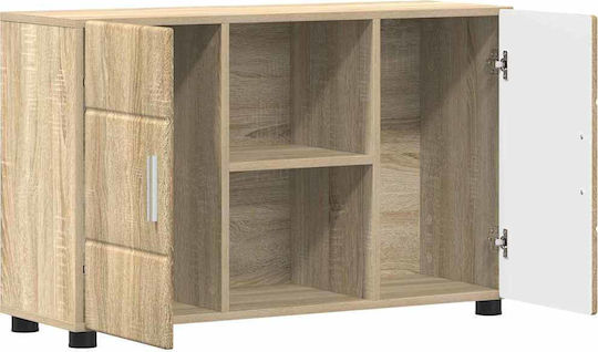 Мебели за съхранение дървен Sonoma Oak 88.5x30.5x55.5см