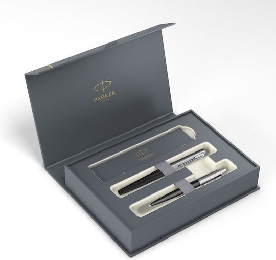 Parker Set Stilou Ballpoint Gri