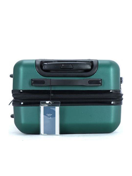 Lavor Large Travel Suitcase Hard Green with 4 Wheels Height 75cm 1-601