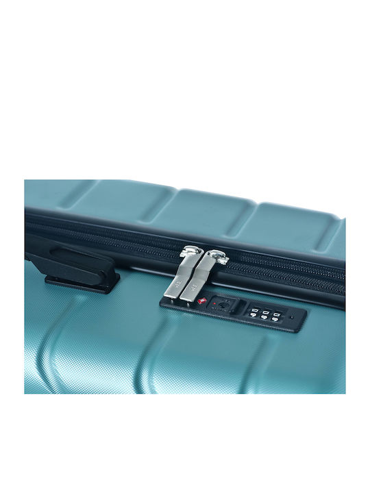 Lavor Travel Suitcases Hard Mint with 4 Wheels Set of 3 Pieces