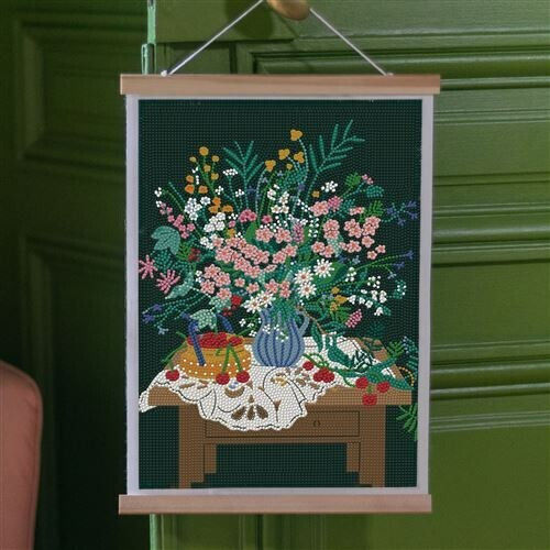 Diamond Painting Colaj Strasuri Blooming La Petite