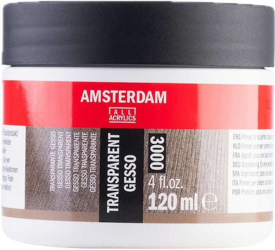 Royal Talens Amsterdam Gesso Αστάρι Διάφανο για Ξύλο 250ml