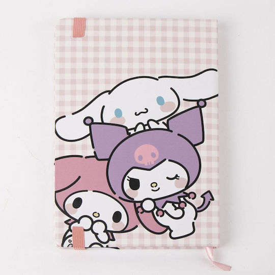 Hello Kitty Schreibwaren-Set A5 Notizbuch + Lesezeichen