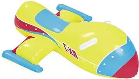 Jilong Детско Надуваемо Ride On За Море с Дръжки 110x82см