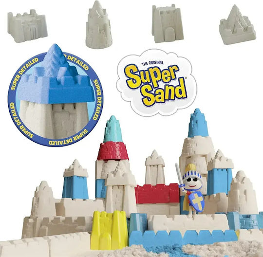 Super Sand Подредба 7497170 Dc Fortress Adventure 1100 Г Super Sand 9 Бройки 4+ Години 42 X 30 См Многоцветен