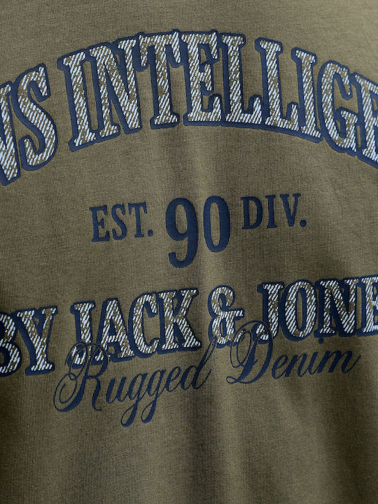 Neck T-shirt Λαδι