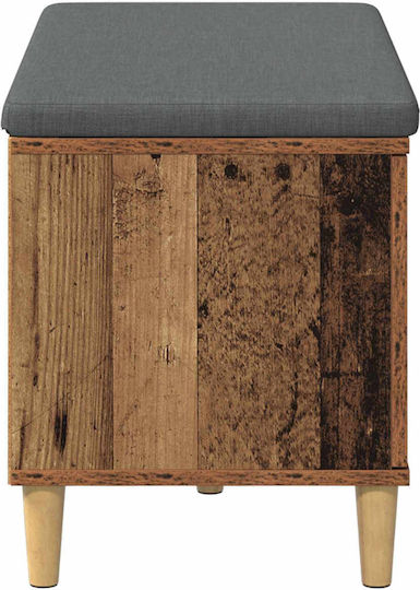 Eingangsmöbel mit Bank Old Wood 60x38x46cm