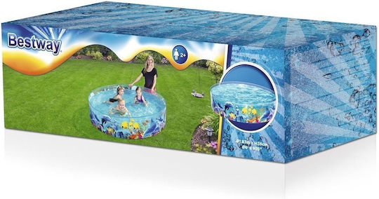 Bestway Piscină Rotundă Pentru Copii PVC Gonflabilă Sea-Life-Pool 749lt