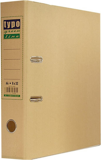 Typotrust Biblioraft 8/32 pentru Hârtie A4 Verde 1buc