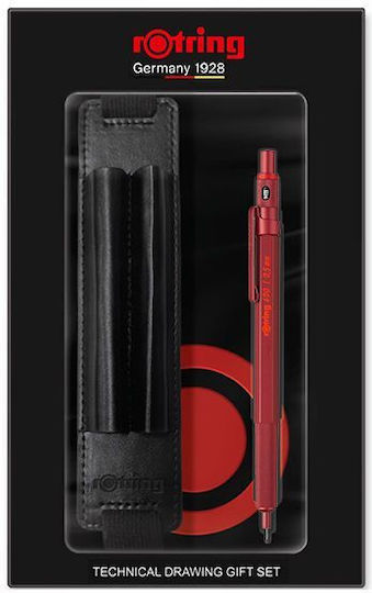Rotring 600 Roter Druckbleistift 0,5mm 3026981142642