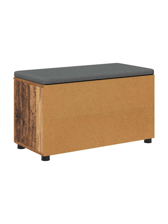 Mobilier de Intrare cu Bancă Old Wood 80x38x46cm