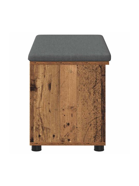Mobilier de Intrare cu Bancă Old Wood 80x38x46cm