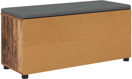 Eingangsmöbel mit Bank Old Wood 100x38x46cm