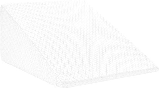 vidaXL Μαξιλάρι Σφήνα με Memory Foam 60x50x30cm σε Λευκό χρώμα 42020194