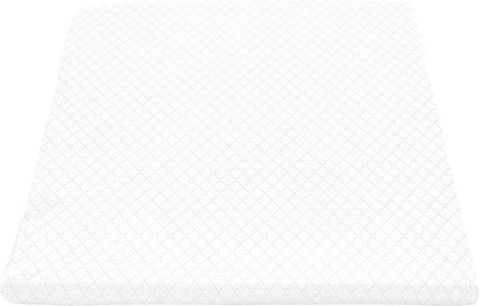 vidaXL Μαξιλάρι Σφήνα με Memory Foam 60x50x30cm σε Λευκό χρώμα 42020194