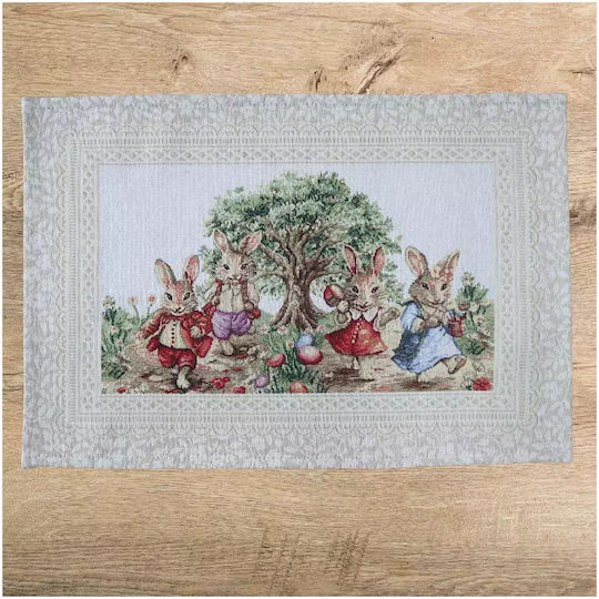 Dimeco Easter Placemats Fabric 32x50cm (Μiscellaneous Designs/Colors)