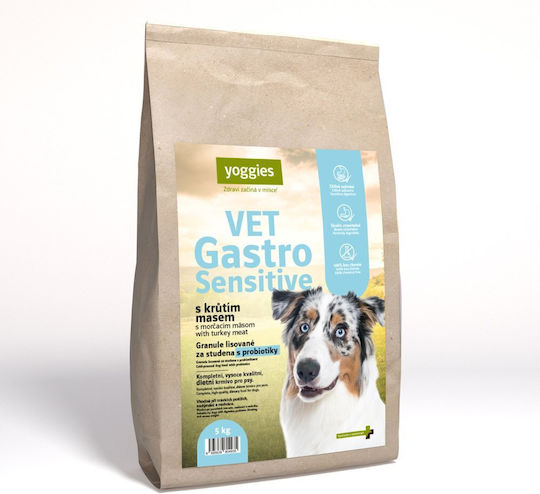 Dry Dog Food Vet Gastro Sensitive Turkey & Probiotics Cold Pressed Yoggies Normal 2 Kg