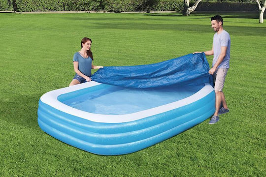 Bestway Blue Pool Cover Protective 305x183cm