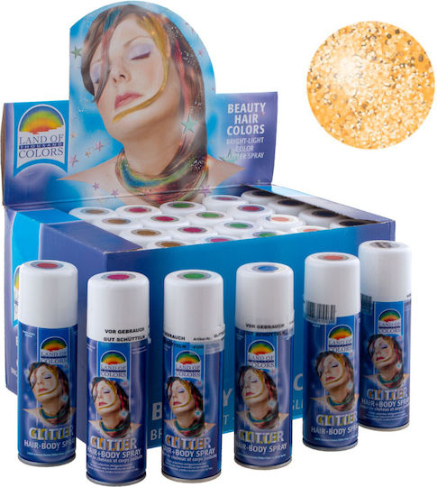 Gold Glitzer Haarspray