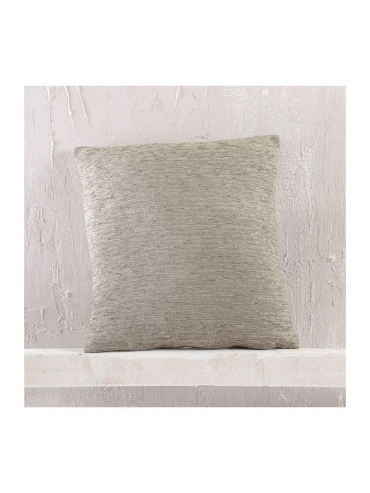 Rythmos Hansel Ριχτάρι Πολυθρόνας Chenille 180x160εκ. Ανοιχτό Μπεζ 117-175-3022