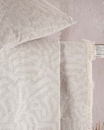 Rythmos Melie Ριχτάρι Πολυθρόνας Chenille 160x180εκ. Μπεζ