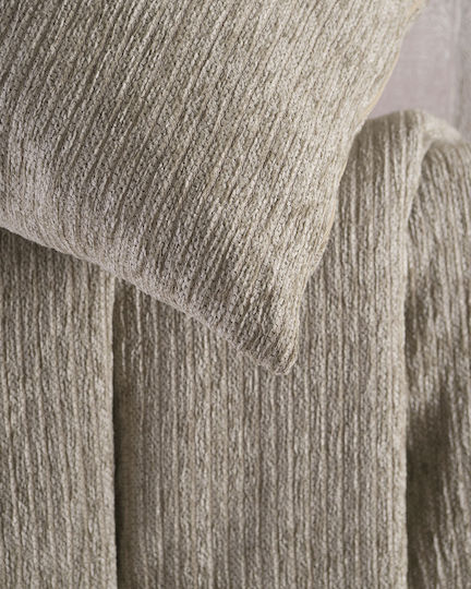 Rythmos Hansel Three-Seater Sofa Throw Chenille 180x280cm Light Beige