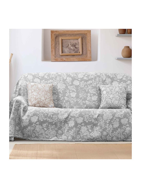 Madi Sofima Ριχτάρι Πολυθρόνας 170x180εκ. Grey 21736-00