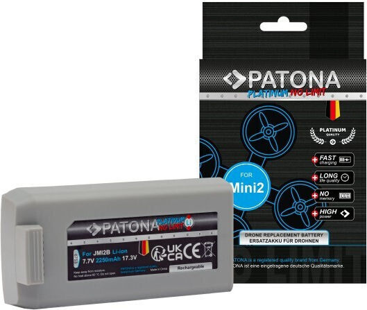 Patona Μπαταρία Li-Po 2250mAh για DJI Mini 2 / Mini 4K