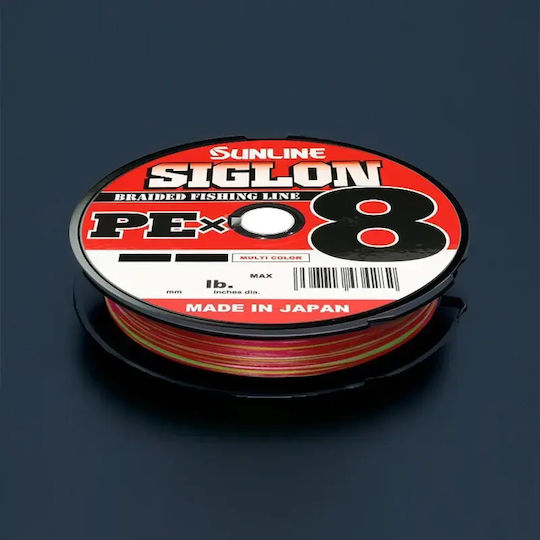 Sunline Siglon Braided Fishing Line x8 Νήμα Ψαρέματος Μήκους 300m
