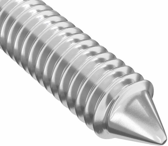 vidaXL Screw Hexagon Metallic with Length 6mm 1000pcs 18kg