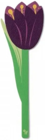 Σελιδοδείκτης If Flower Painted Purple Tulip