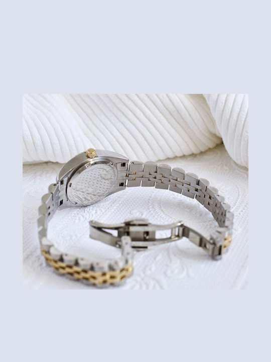 Women's Watch with Silver Metal Bracelet