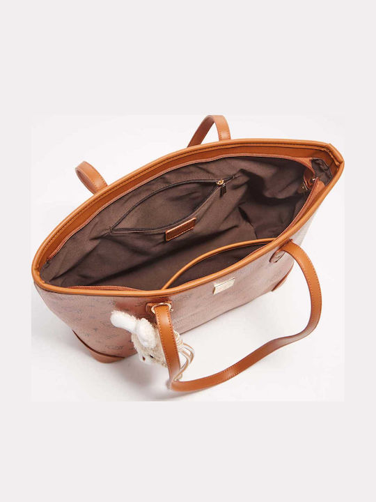Women's Bag Shopper Shoulder Brown