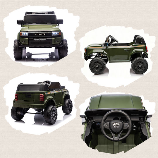 Toyota Două Locuri Cu Telecomandă Licențiat 12 Volți Verde Pentru 3+ Ani