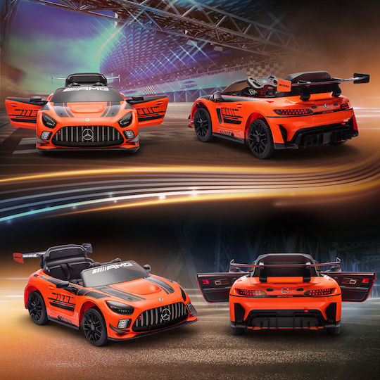 Mercedes-AMG Doppelsitzer mit Fernbedienung 12 Volt Orange