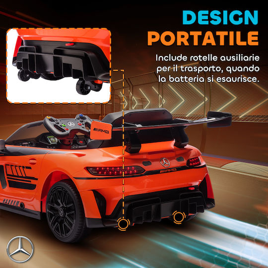 Mercedes-AMG Doppelsitzer mit Fernbedienung 12 Volt Orange