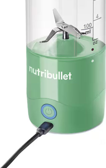 NutriBullet Blender With Tritan Jug 475 Ml 7.4V Light Green NBP003LG