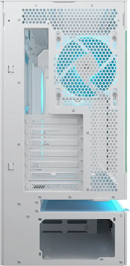 Cougar CFV235 Vision Gaming Midi Tower Κουτί Υπολογιστή με RGB Φωτισμό Λευκό
