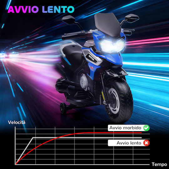Παιδική Μηχανή Ηλεκτροκίνητη 6 Volt Μπλε για 1.5+ ετών