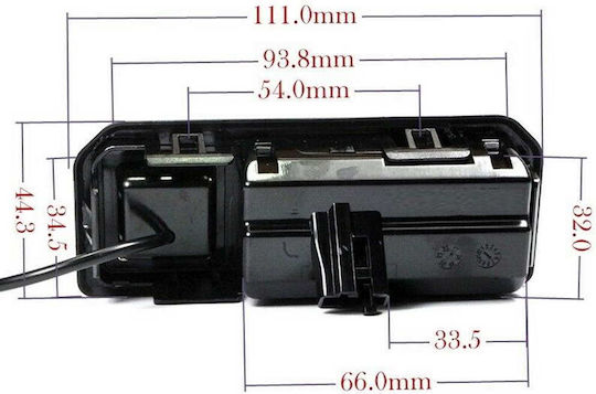 Digital IQ Ahd Waterproof Car Reverse Camera Universal Audi A5 / Q2 / Q5 / Q7 Porsche Cayenne Skoda Karoq Volkswagen Bora / Passat / Tiguan / T-Roc
